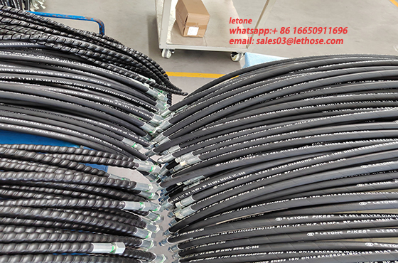 The difference between 4sp high pressure hose and ordinary hose